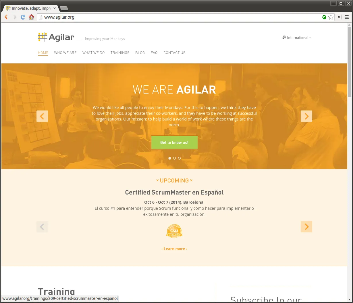 Agilar Web