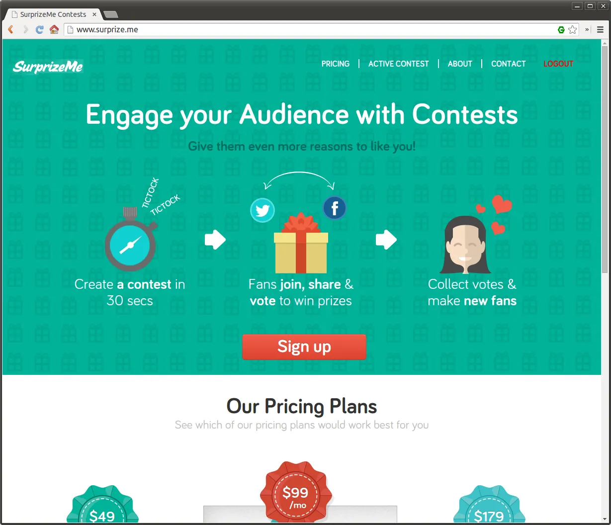 Surprizeme App