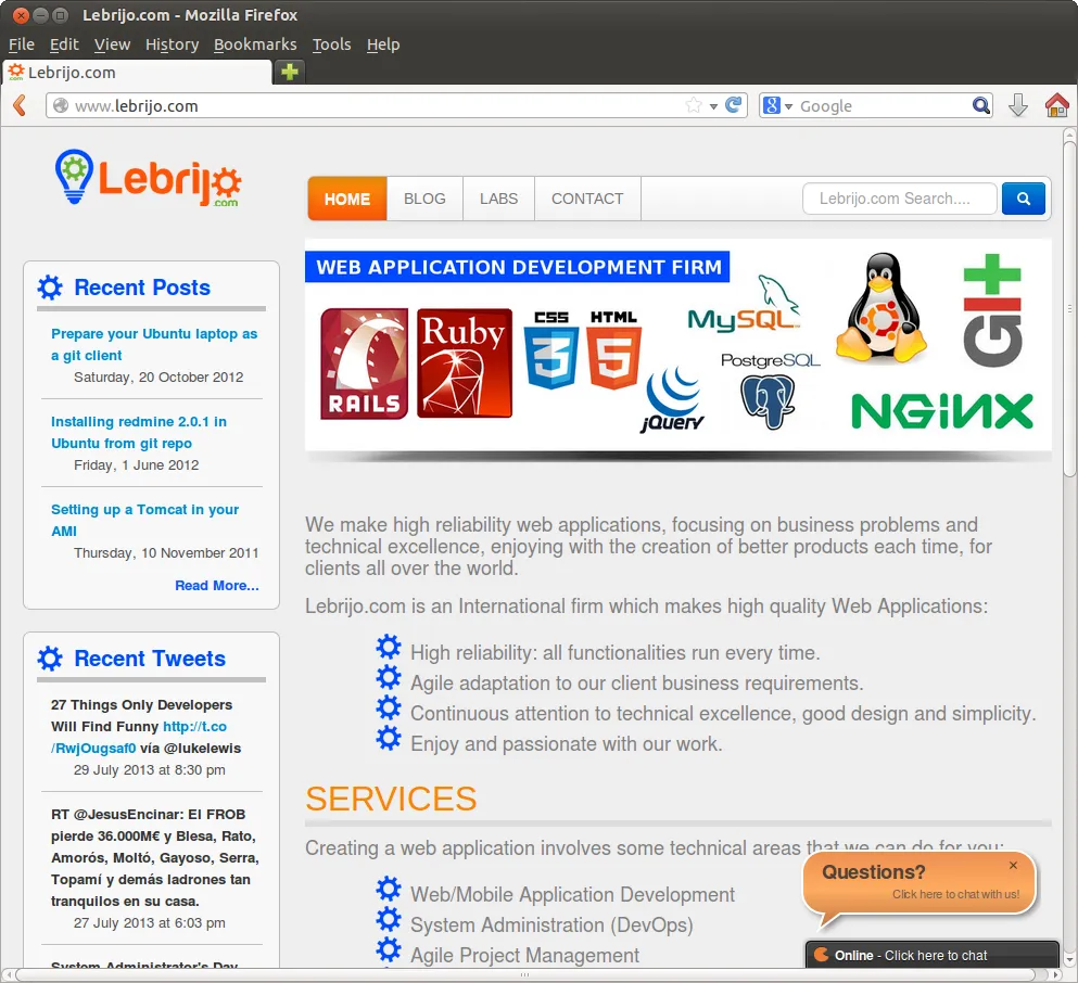 Lebrijo.com Web